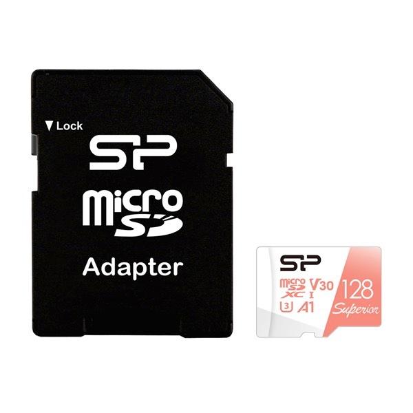 SiliconPower シリコンパワー 128GB microSDカード Superior UHS...