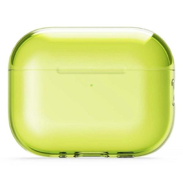 elago AirPods Pro 3 ケース CLEAR CASE TPU Neon Yellow