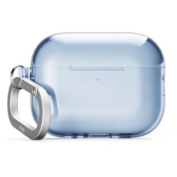 elago AirPods Pro 3 ケース CLEAR HANG CASE カラビナ付き TPU...