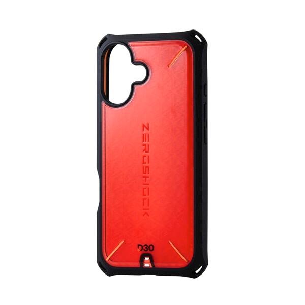 エレコム ELECOM iPhone 17 ZEROSHOCK D3O レッド PM-A25AZER...