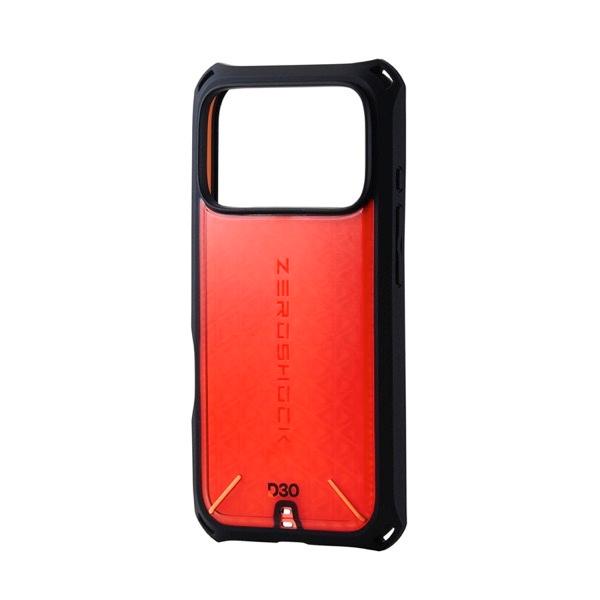 エレコム ELECOM iPhone 17 Pro ZEROSHOCK D3O レッド PM-A25...