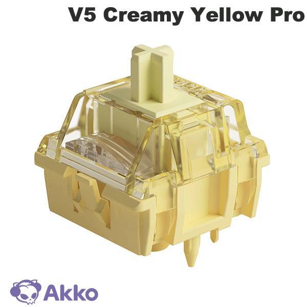 Akko アッコ V5 Creamy Yellow Pro スイッチ リニア 45個入り AKKO0...