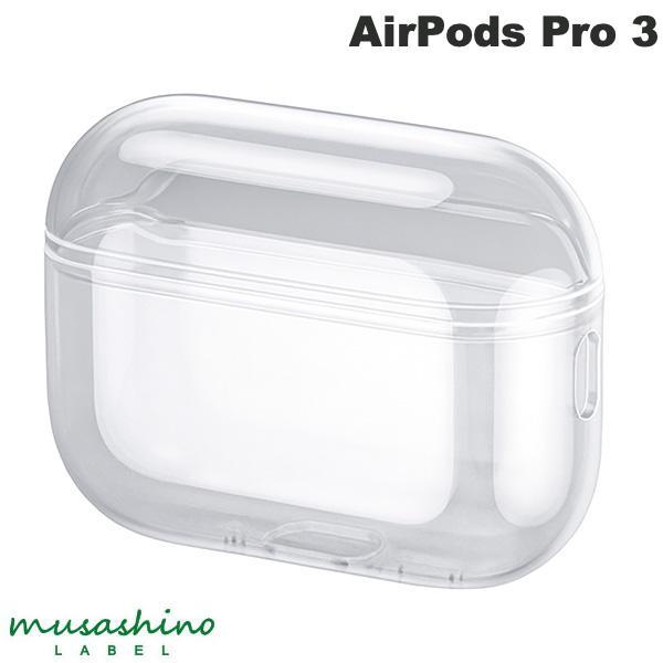 musashino LABEL ムサシノレーベル AirPods Pro 3 ソフトカバー クリア ...