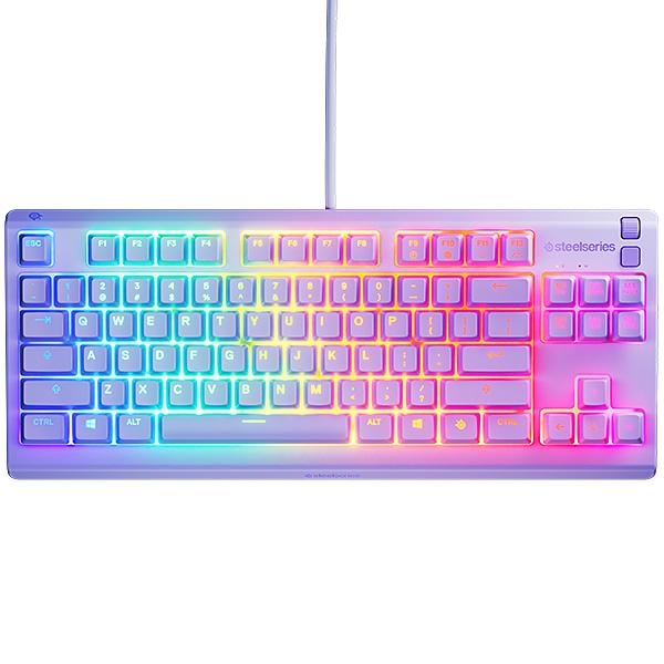 SteelSeries スティールシリーズ Apex 3 TKL Lavender US 英語配列 ...