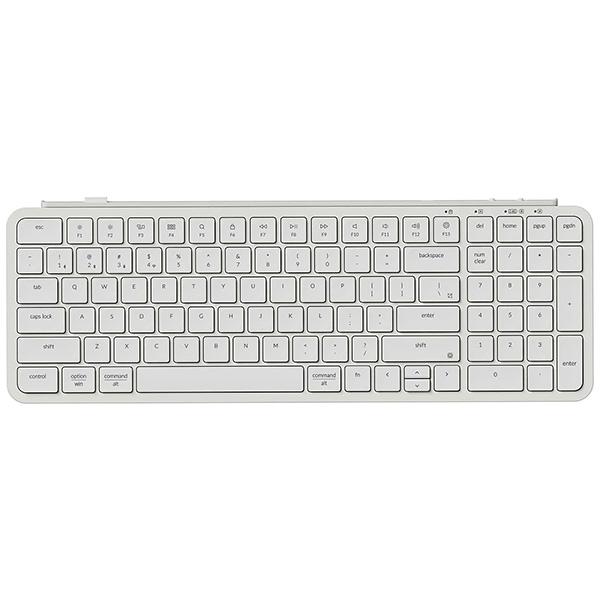 Keychron B2 Pro Mac英語配列 シザースイッチ ウルトラスリム ワイヤレスキーボード...