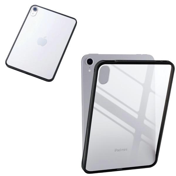 エレコム ELECOM iPad mini A17 Pro 第7世代 / 第6世代 クリアケース 背...