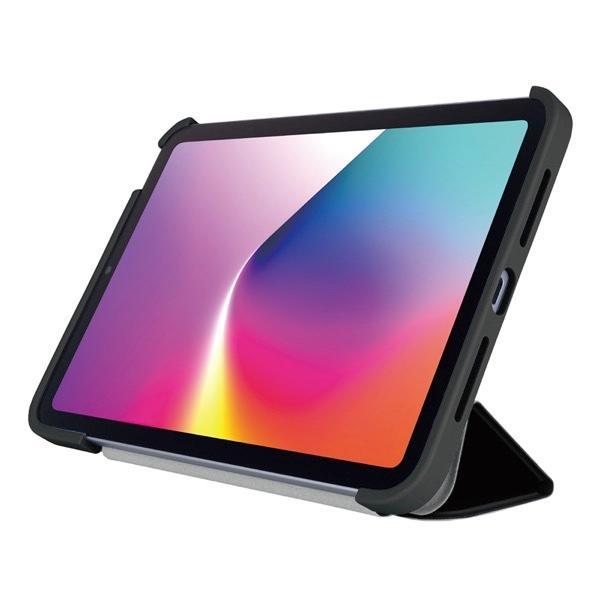 エレコム ELECOM iPad mini A17 Pro 第7世代 / 第6世代 フラップケース ...