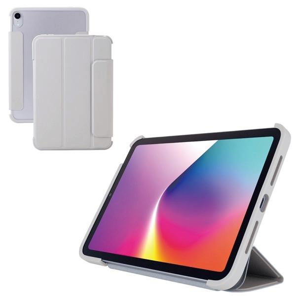 エレコム ELECOM iPad mini A17 Pro 第7世代 / 第6世代 フラップケース ...