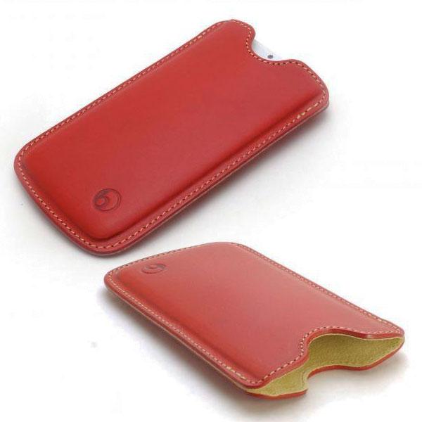 buzzhouse design iPhone Air ハンドメイドレザーケース ラージサイズ レッ...