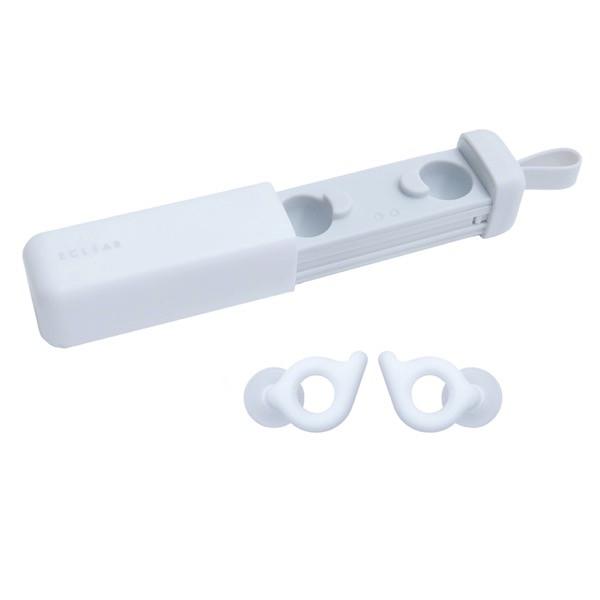 エレコム ELECOM エクリア 睡眠用耳栓 Earplug Duo 2重チップ ホワイト HCSL...