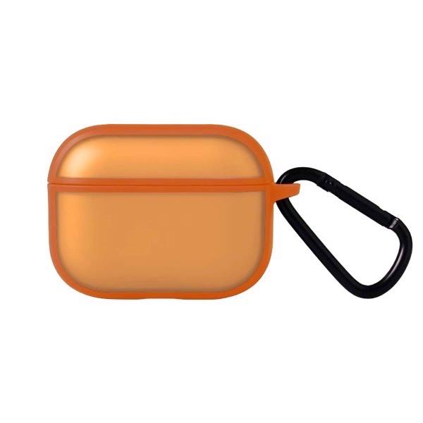 Ray Out レイアウト AirPods Pro 3 耐衝撃 カラーケース シルキーマット オレン...