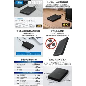 エレコム ELECOM 1TB Portabl...の詳細画像1