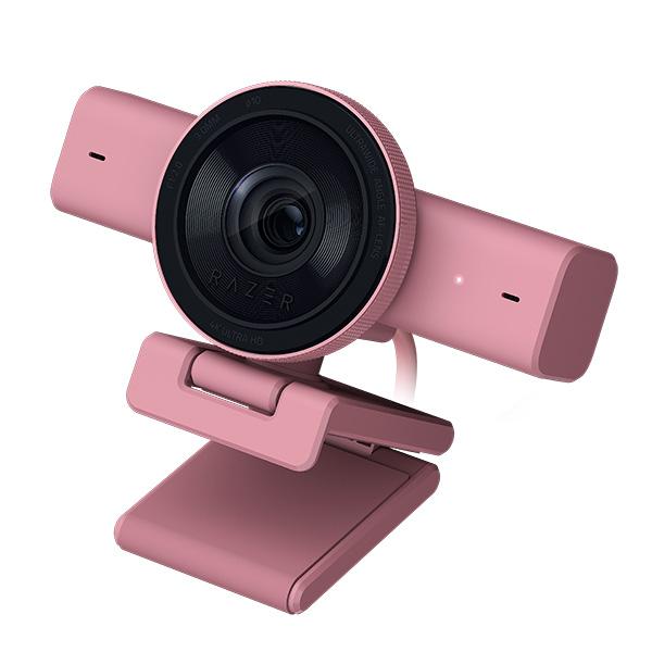 Razer レーザー Kiyo V2 4K 30 FPS AI ウェブカメラ Quartz Pink...