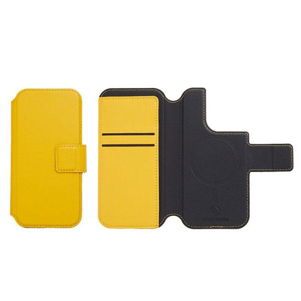 Deff ディーフ SNAPCOVER Lサイズ6.7〜6.9インチ対応 ミモザイエロー DCS-S...