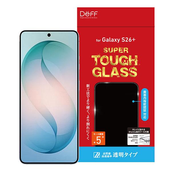 Deff ディーフ Galaxy S26 Plus SUPER TOUGH GLASS 指紋認証対応...