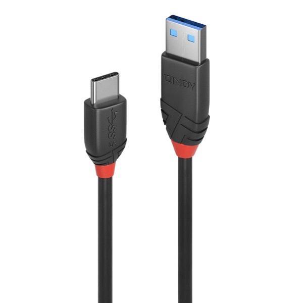 LINDY リンディ BLACK LINE USB3.2 Gen2 Type-C to Type-A...