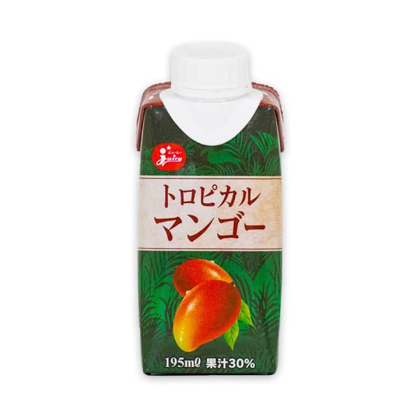 ジューシー トロピカルマンゴー [195ml紙×12本入]
