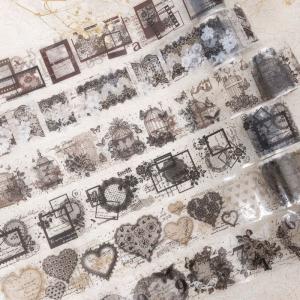 コラージュ 素材 マスキングテープ マステ 英字 英文 フレーズ