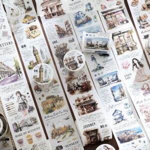 コラージュ 素材 マスキングテープ マステ 風景 背景 景色 桜 ショップ