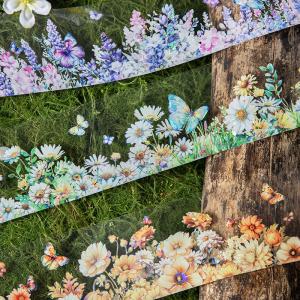 コラージュ 素材 マスキングテープ マステ 花...の詳細画像4