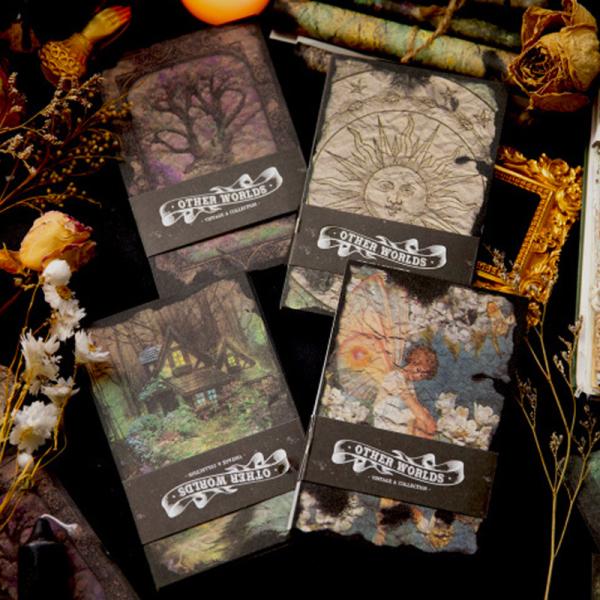 コラージュ 素材 デザイン ペーパー ジャンクジャーナル アンティーク ヴィンテージ レトロ 紙もの...