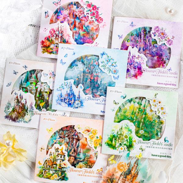 コラージュ 素材 シール お城 城 中世 ヨーロッパ ジャンクジャーナル アンティーク ヴィンテージ...