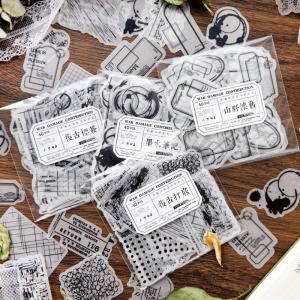 コラージュ 素材 シール 硫酸紙 英語 フレーズ...の商品画像