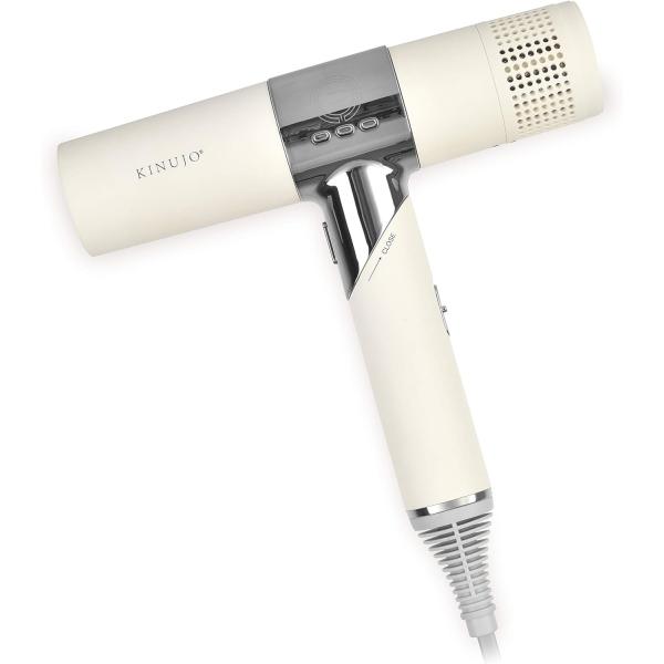 KINUJO Hair Dryer ヘアドライヤー 大風量 マイナスイオン コンパクト 超！遠赤外線...