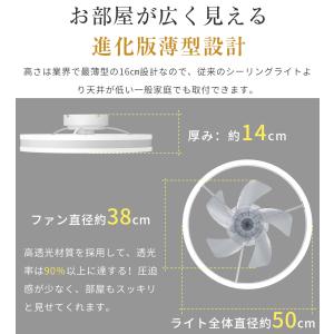 【限定2000円クーポン】シーリングファンライ...の詳細画像4