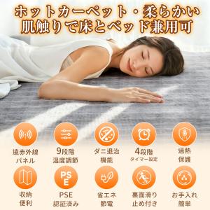 【限定クーポン3492円〜】ホットカーペット ...の詳細画像2