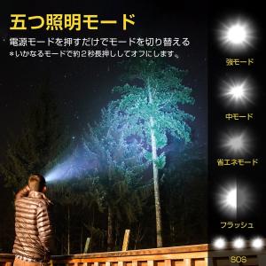 LED懐中電灯 ハンディライト LEDライト ...の詳細画像5