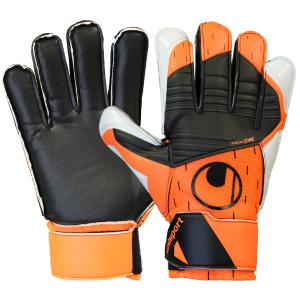 ウールシュポルト スターターレジスト　サッカー　キーパー手袋　uhlsport　キーパーグローブ　1011276-01　ブラック×フローオレンジ　★3500｜ec-selector