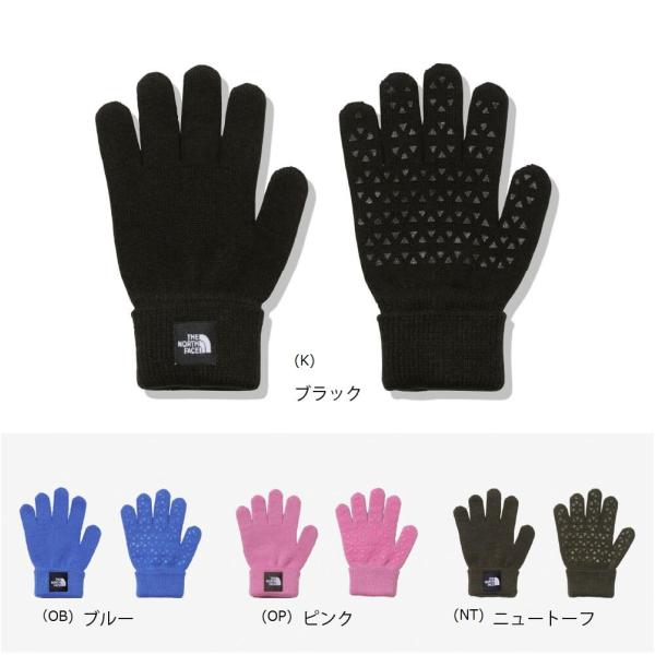 ザ・ノース・フェイス THE NORTH FACE　KIDS’ KNIT GLOVE　ニットグローブ...