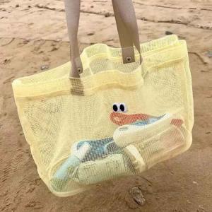 メッシュトートバッグ 大きいサイズ 温泉バッグ...の詳細画像1