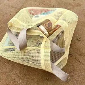メッシュトートバッグ 大きいサイズ 温泉バッグ...の詳細画像2