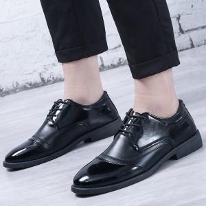 メンズシューズビジネスシューズ紳士靴革靴PUレザービジネスフォーマル新生活男性靴マンズシューズ履きやすい歩きやすい入学式
