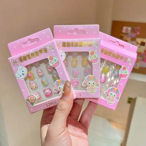 女の子 ネイルチップセット キッズ用 ネイルチ...の詳細画像2