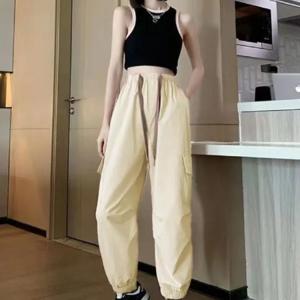 カーゴパンツ ダンス 衣装 無地 春 夏 秋 ...の詳細画像3