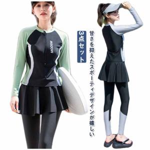 ラッシュガード レディース 3点セット 水着 ...の詳細画像5