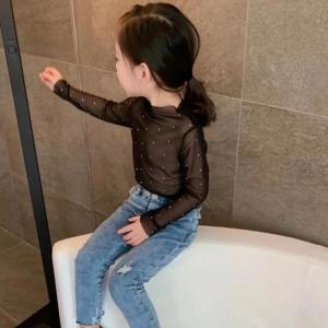 シャツ キッズ服 シアートップス 女の子 シー...の詳細画像2