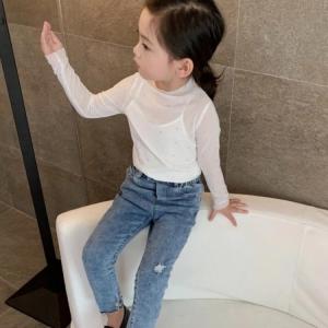 シャツ キッズ服 シアートップス 女の子 シー...の詳細画像3