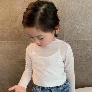 シャツ キッズ服 シアートップス 女の子 シー...の詳細画像4