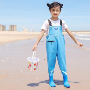 長靴付き ウェーダー 子供用 チェストハイウェ...の詳細画像2