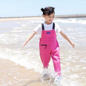 長靴付き ウェーダー 子供用 チェストハイウェ...の詳細画像3