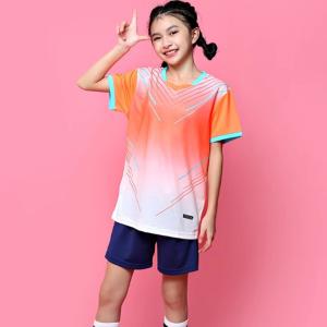 卓球 ユニフォーム 上下セット 半袖 シャツ ...の詳細画像3