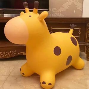乗用玩具 キッズ 誕生日 バランスボール 馬 ...の詳細画像3