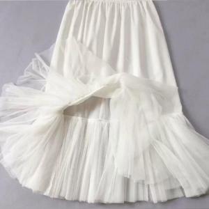 ロング ペチコート 重ね着 スカート ペチコー...の詳細画像2