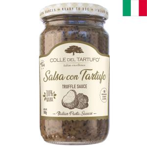 トリュフソース 180g COLLE DEL TARTUFO コレ デル タルトゥフォ 瓶 ビン入り パスタソース イタリア製 イタリアみやげ 海外 輸入食品