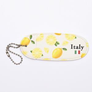 イタリアリップミラー 3個セット レモン柄 レ...の詳細画像2