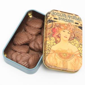アマリエ ミュシャ缶 リーブスミルクチョコレー...の詳細画像4